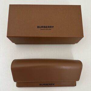 Burberry glasses case and box ONLY